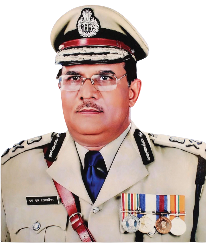 Late Shri Hoshiar Singh Balwaria, founder of Balwaria Security Services, in police uniform